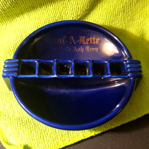 Snuf-A-Rette ASHTRAY Ash tray Vintage ART DECO National Porcelain Compan… - Picture 1 of 9